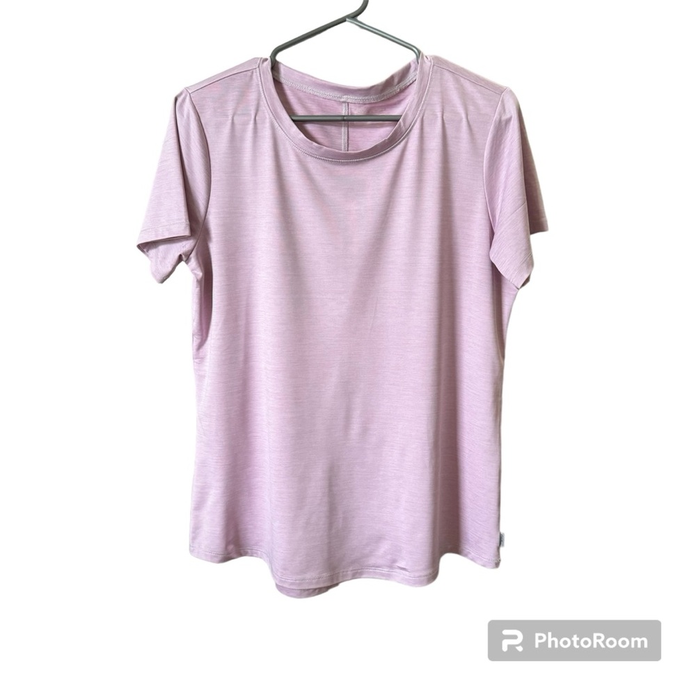 Eddie Bauer Women's Resolution Stretch T-Shirt  Pink Medium Tall